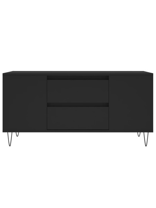 Konferenční stolek černý 102 x 44,5 x 50 cm kompozitní dřevo