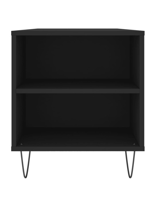 Konferenční stolek černý 102 x 44,5 x 50 cm kompozitní dřevo