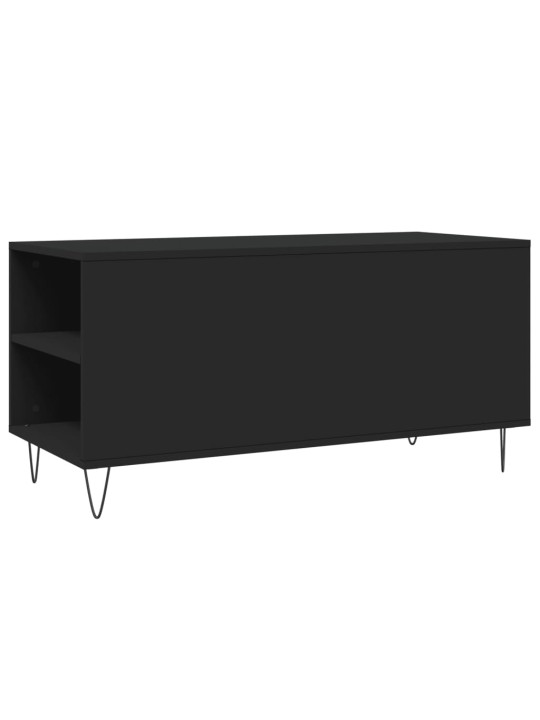 Konferenční stolek černý 102 x 44,5 x 50 cm kompozitní dřevo