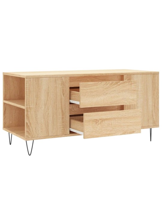 Konferenční stolek dub sonoma 102x44,5x50 cm kompozitní dřevo