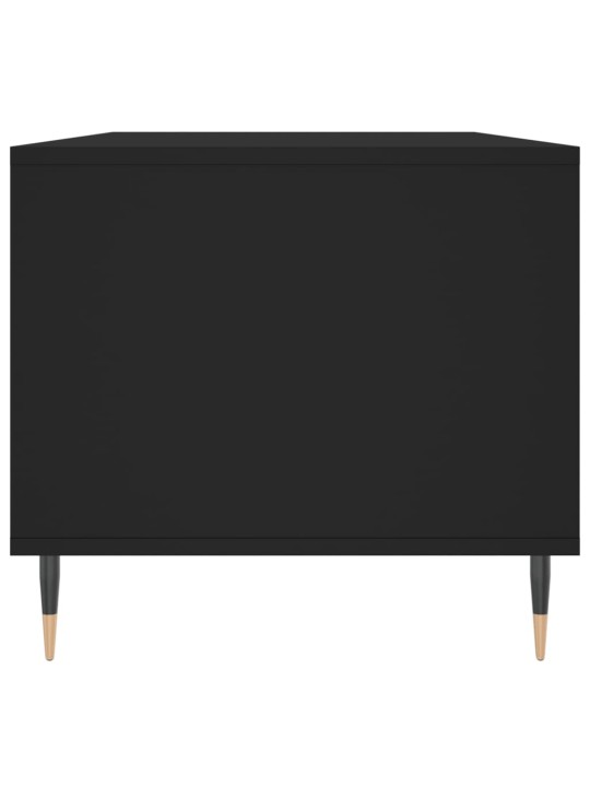 Konferenční stolek černý 90 x 49 x 45 cm kompozitní dřevo