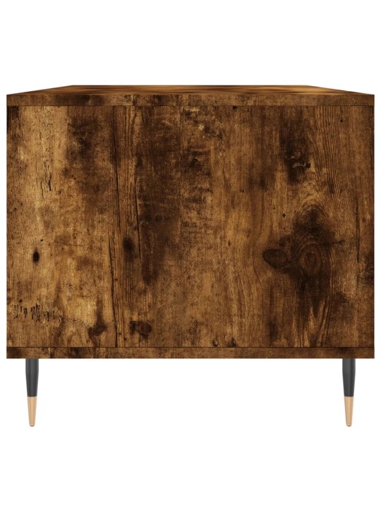 Konferenční stolek kouřový dub 90x49x45 cm kompozitní dřevo