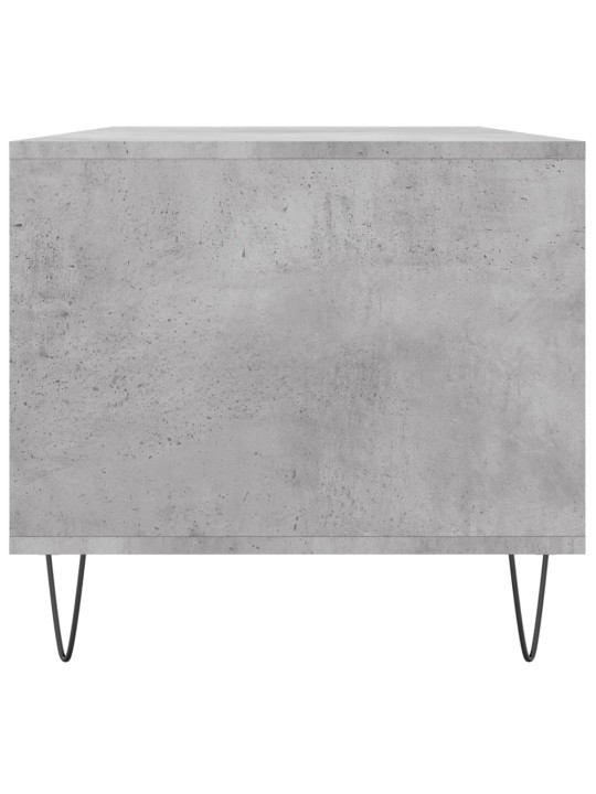 Konferenční stolek betonově šedý 90x49x45 cm kompozitní dřevo