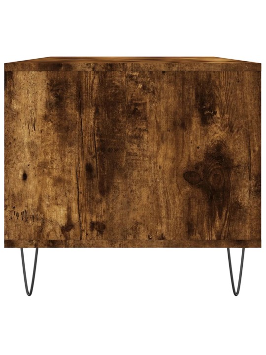 Konferenční stolek kouřový dub 90x49x45 cm kompozitní dřevo