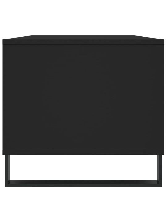 Konferenční stolek černý 90 x 49 x 45 cm kompozitní dřevo