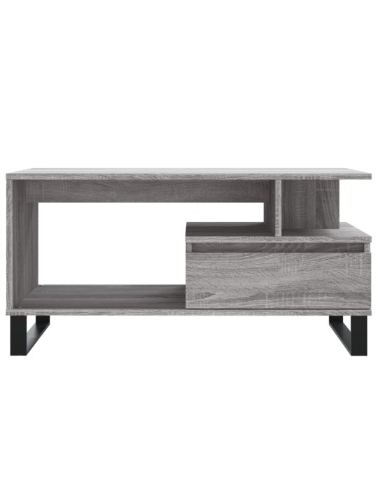 Konferenční stolek šedý sonoma 90 x 49 x 45 cm kompozitní dřevo