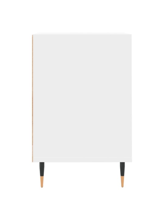 TV skříňka bílá 100x35x55 cm kompozitní dřevo