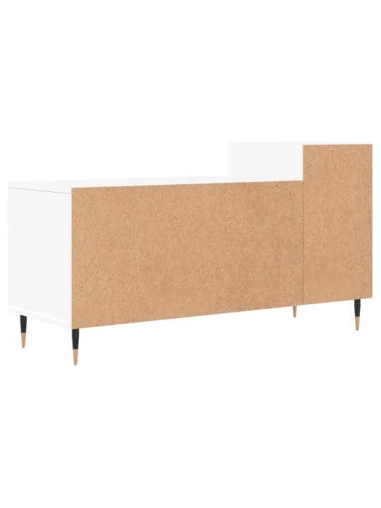 TV skříňka bílá 100x35x55 cm kompozitní dřevo