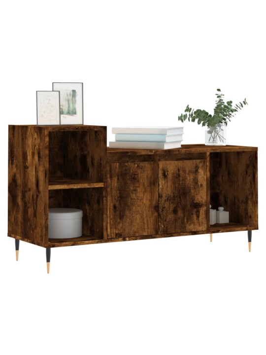 TV skříňka kouřový dub 100x35x55 cm kompozitní dřevo