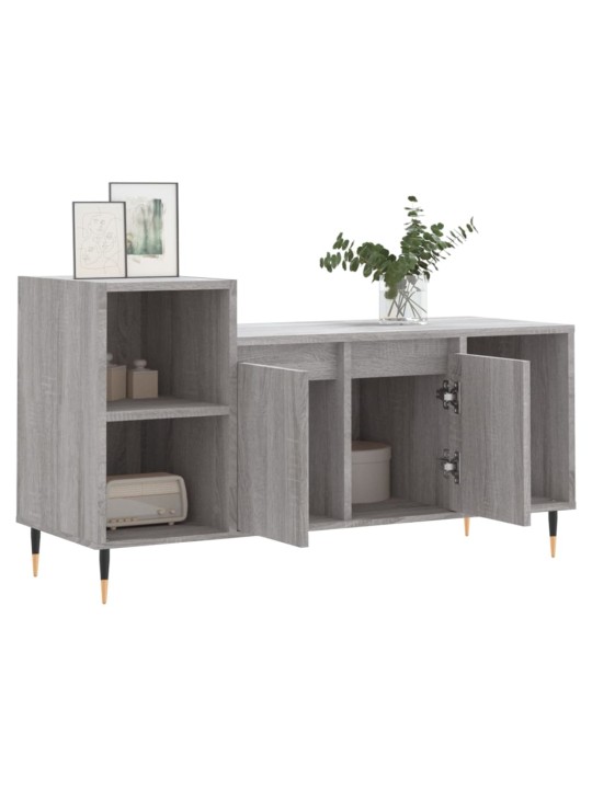 TV skříňka šedá sonoma 100x35x55 cm kompozitní dřevo