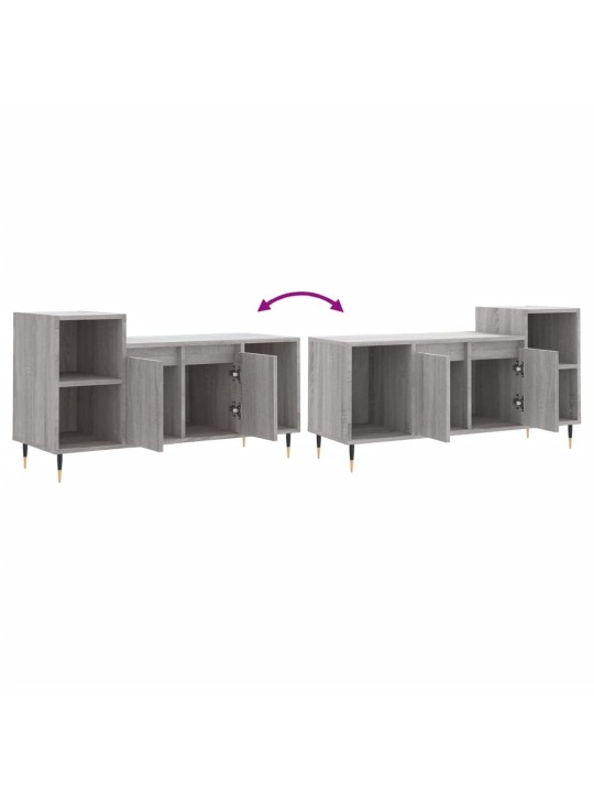 TV skříňka šedá sonoma 100x35x55 cm kompozitní dřevo
