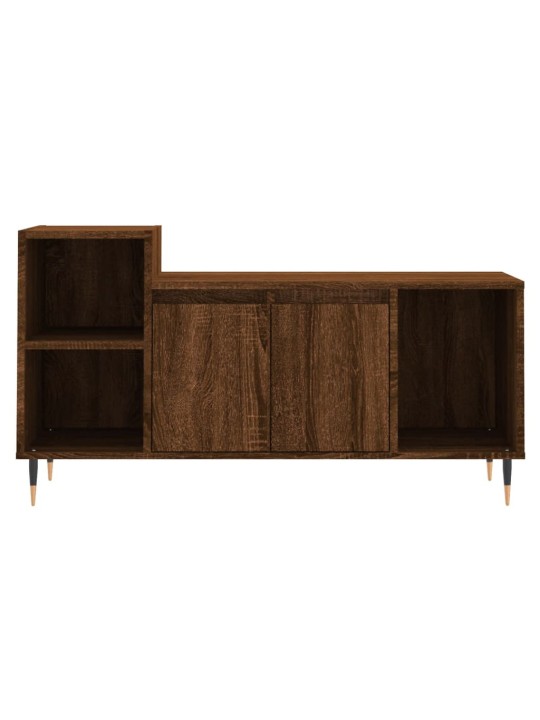 TV skříňka hnědý dub 100x35x55 cm kompozitní dřevo