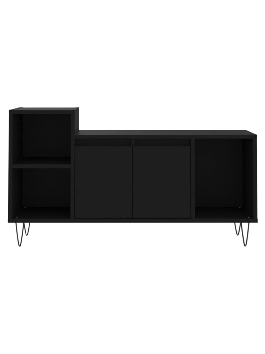 TV skříňka černá 100x35x55 cm kompozitní dřevo