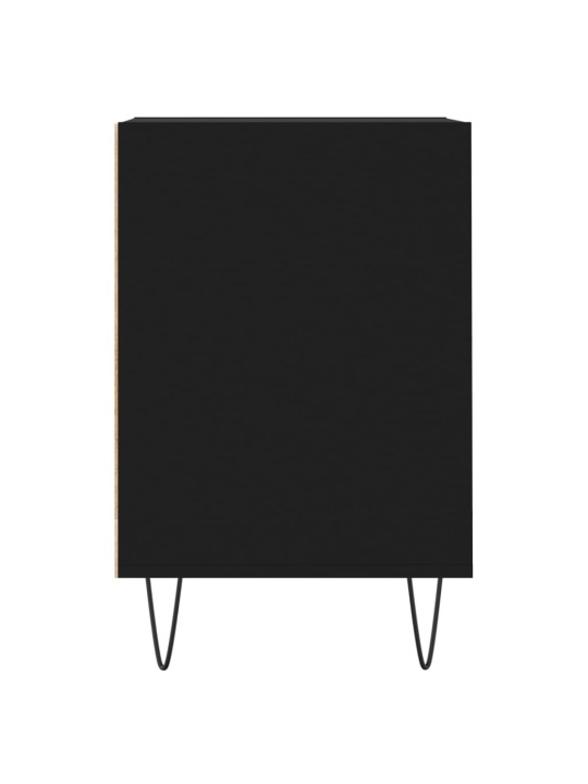 TV skříňka černá 100x35x55 cm kompozitní dřevo
