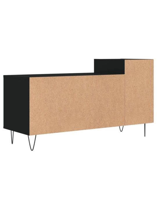TV skříňka černá 100x35x55 cm kompozitní dřevo