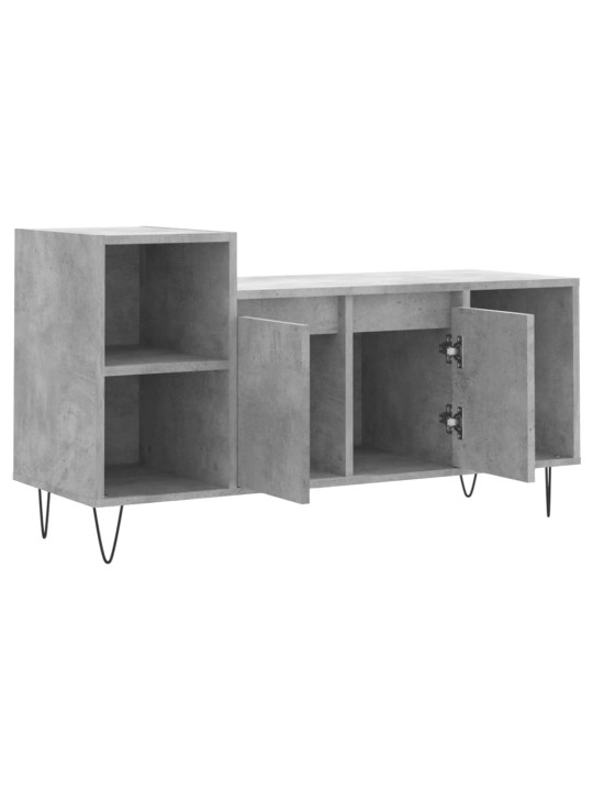 TV skříňka betonově šedá 100x35x55 cm kompozitní dřevo