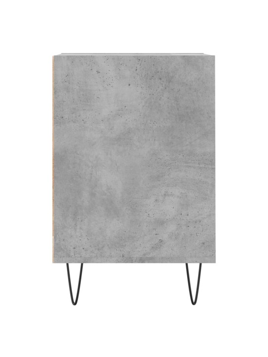 TV skříňka betonově šedá 100x35x55 cm kompozitní dřevo