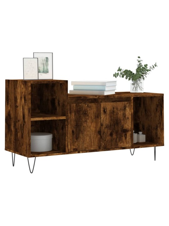 TV skříňka kouřový dub 100x35x55 cm kompozitní dřevo