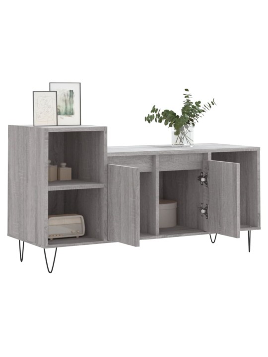 TV skříňka šedá sonoma 100x35x55 cm kompozitní dřevo