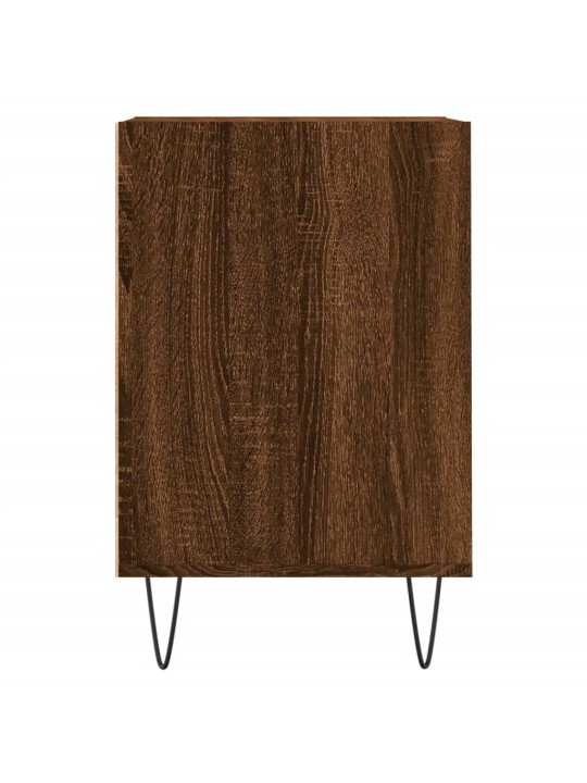 TV skříňka hnědý dub 100x35x55 cm kompozitní dřevo