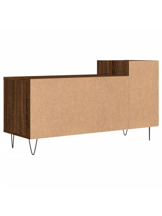 TV skříňka hnědý dub 100x35x55 cm kompozitní dřevo