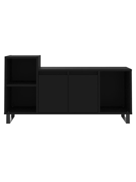 TV skříňka černá 100x35x55 cm kompozitní dřevo