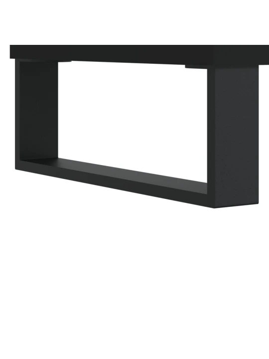 TV skříňka černá 100x35x55 cm kompozitní dřevo