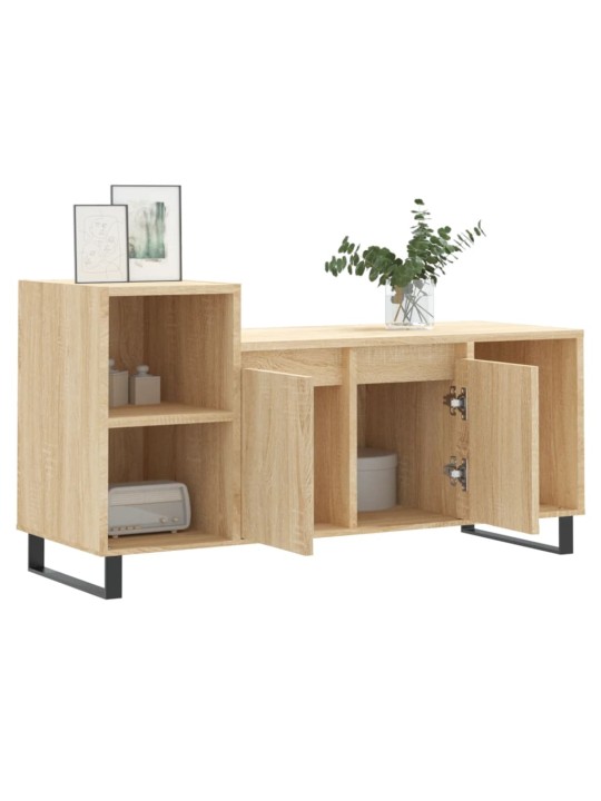 TV skříňka dub sonoma 100x35x55 cm kompozitní dřevo