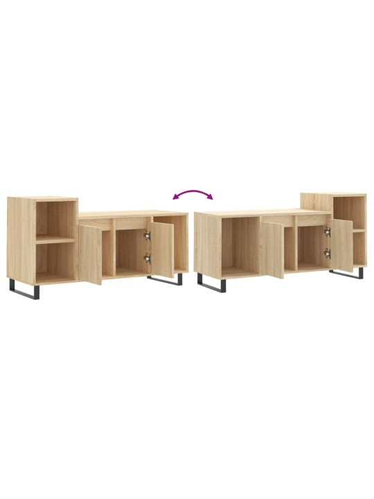 TV skříňka dub sonoma 100x35x55 cm kompozitní dřevo
