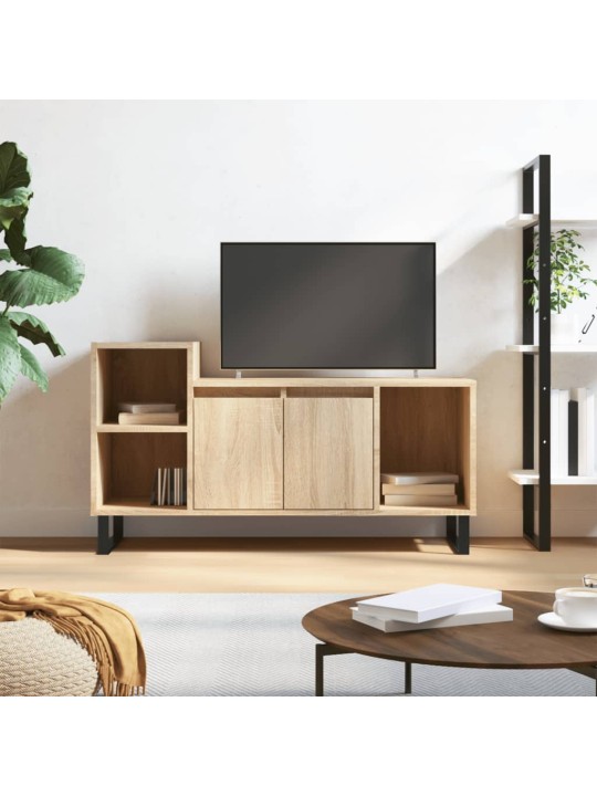 TV skříňka dub sonoma 100x35x55 cm kompozitní dřevo