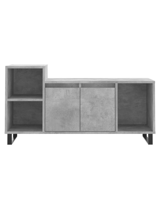 TV skříňka betonově šedá 100x35x55 cm kompozitní dřevo