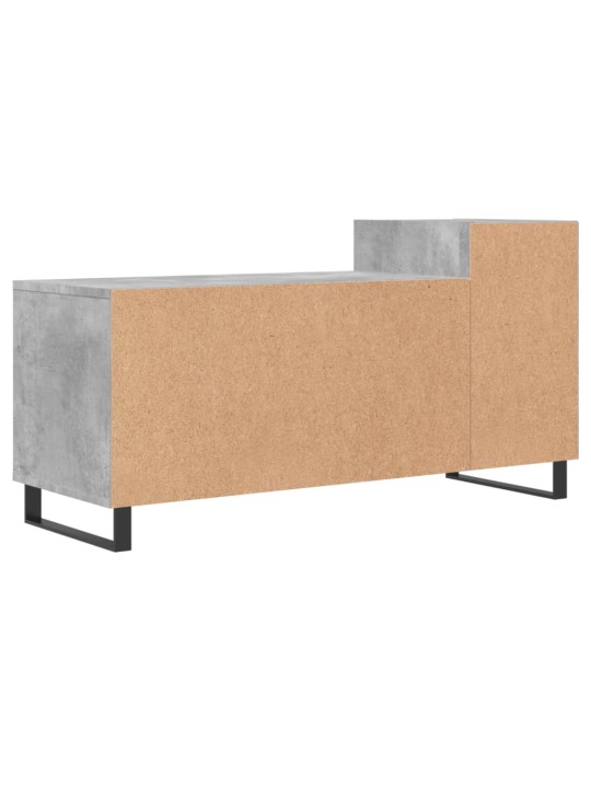 TV skříňka betonově šedá 100x35x55 cm kompozitní dřevo