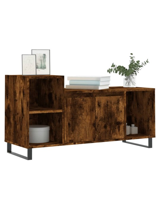 TV skříňka kouřový dub 100x35x55 cm kompozitní dřevo