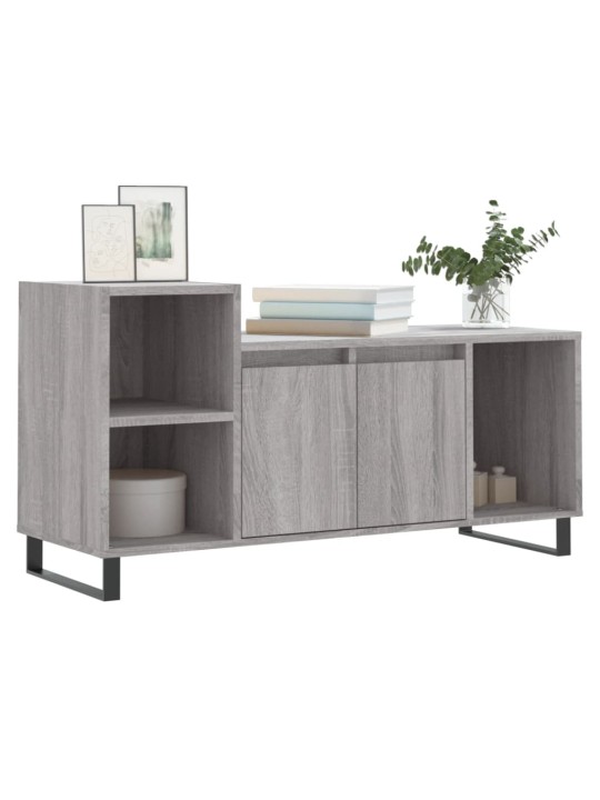 TV skříňka šedá sonoma 100x35x55 cm kompozitní dřevo