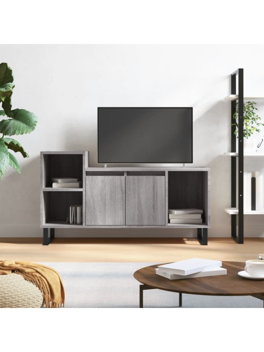 TV skříňka šedá sonoma 100x35x55 cm kompozitní dřevo