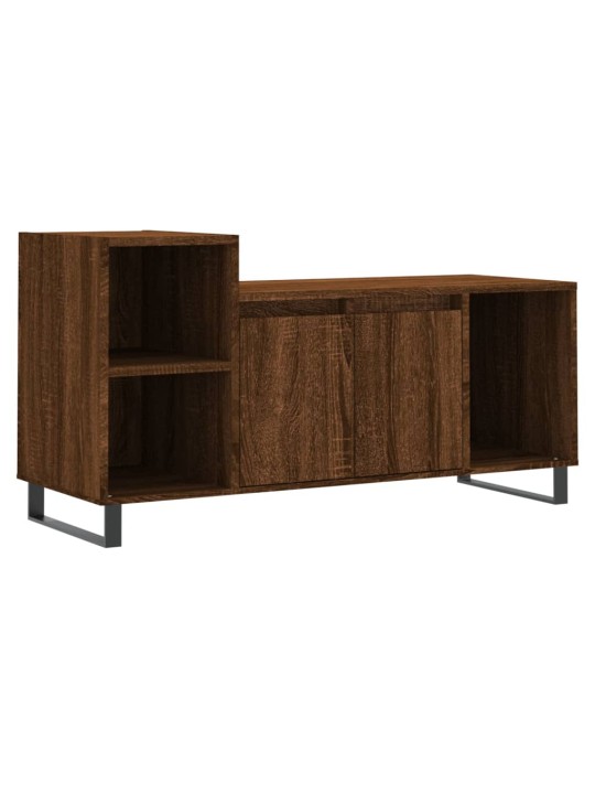 TV skříňka hnědý dub 100x35x55 cm kompozitní dřevo