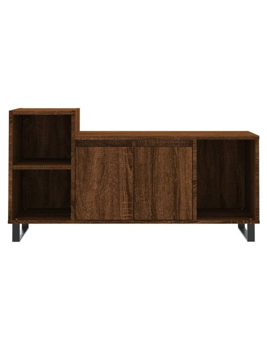 TV skříňka hnědý dub 100x35x55 cm kompozitní dřevo