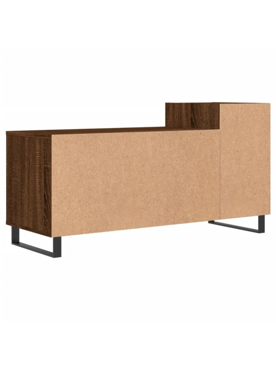 TV skříňka hnědý dub 100x35x55 cm kompozitní dřevo