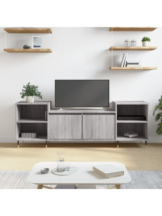 TV skříňka šedá sonoma 160x35x55 cm kompozitní dřevo