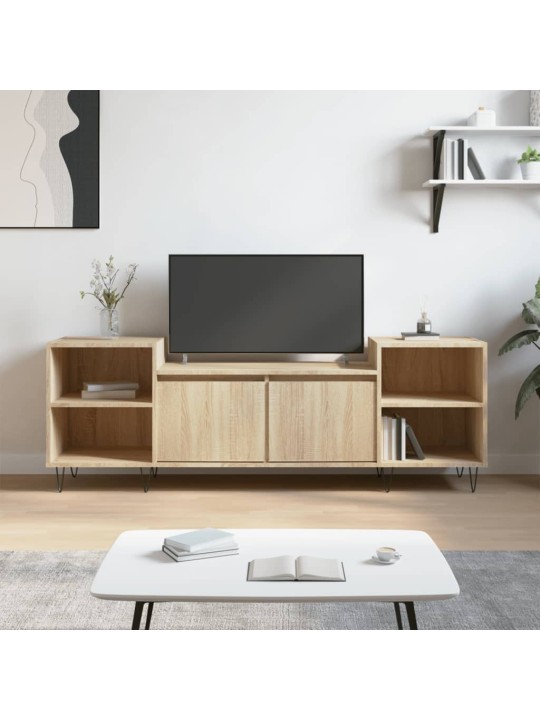 TV skříňka dub sonoma 160x35x55 cm kompozitní dřevo