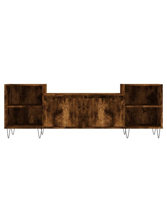 TV skříňka kouřový dub 160x35x55 cm kompozitní dřevo