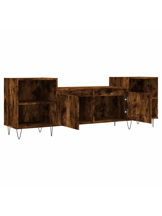TV skříňka kouřový dub 160x35x55 cm kompozitní dřevo