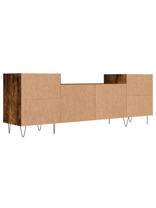 TV skříňka kouřový dub 160x35x55 cm kompozitní dřevo