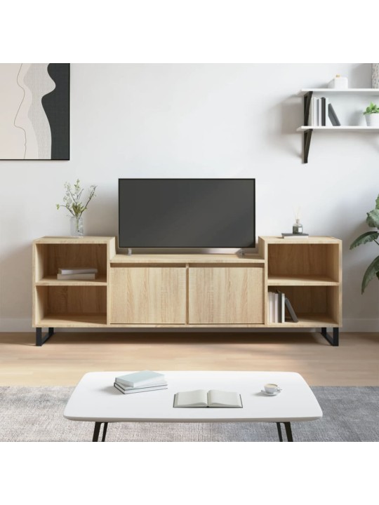 TV skříňka dub sonoma 160x35x55 cm kompozitní dřevo