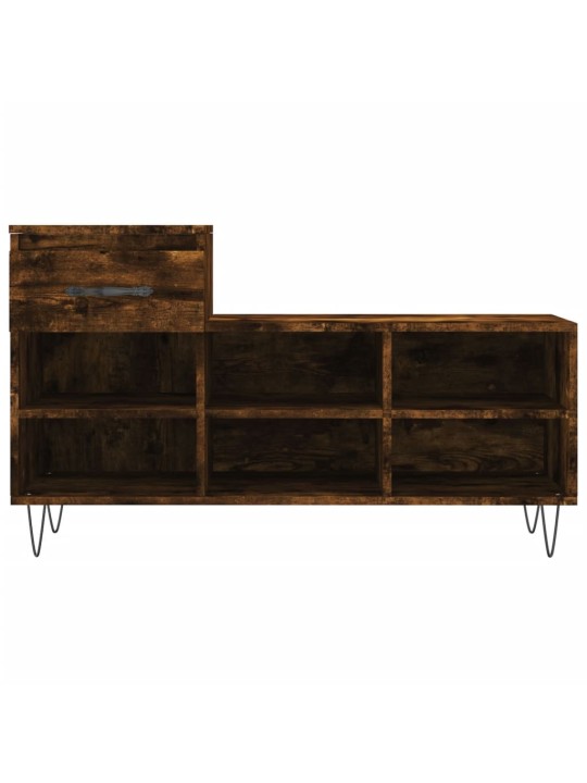 Botník kouřový dub 102x36x60 cm kompozitní dřevo