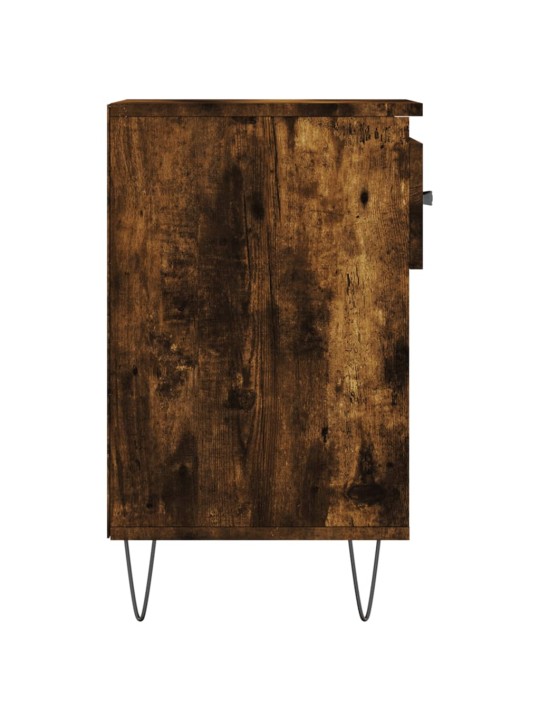 Botník kouřový dub 102x36x60 cm kompozitní dřevo