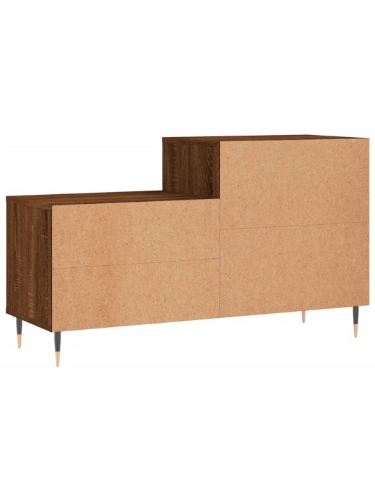 Botník hnědý dub 102x36x60 cm kompozitní dřevo
