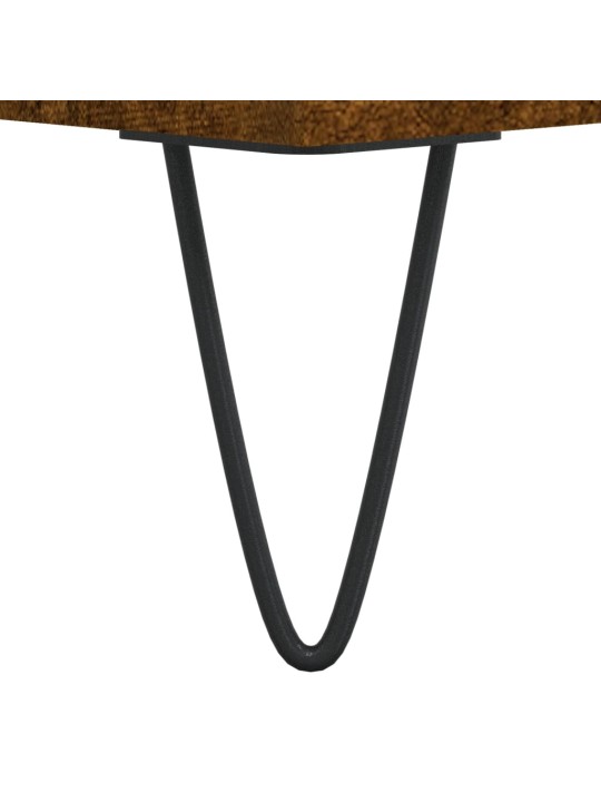 Botník kouřový dub 102x36x60 cm kompozitní dřevo
