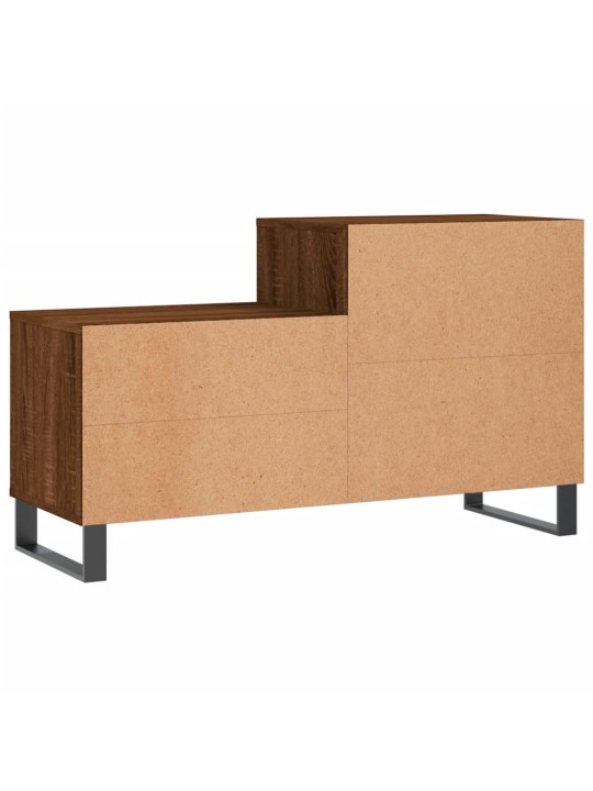 Botník hnědý dub 102x36x60 cm kompozitní dřevo