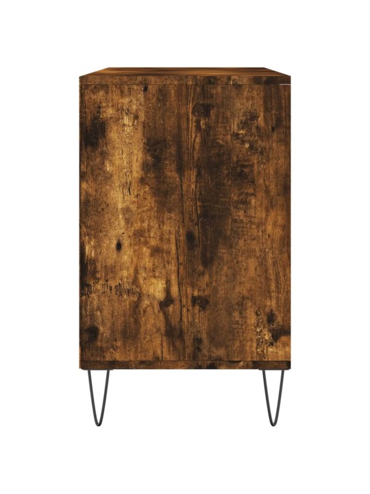 Botník kouřový dub 102x36x60 cm kompozitní dřevo